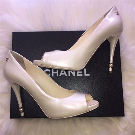 discount chanel heels 9 5|Chanel shoes for sale.